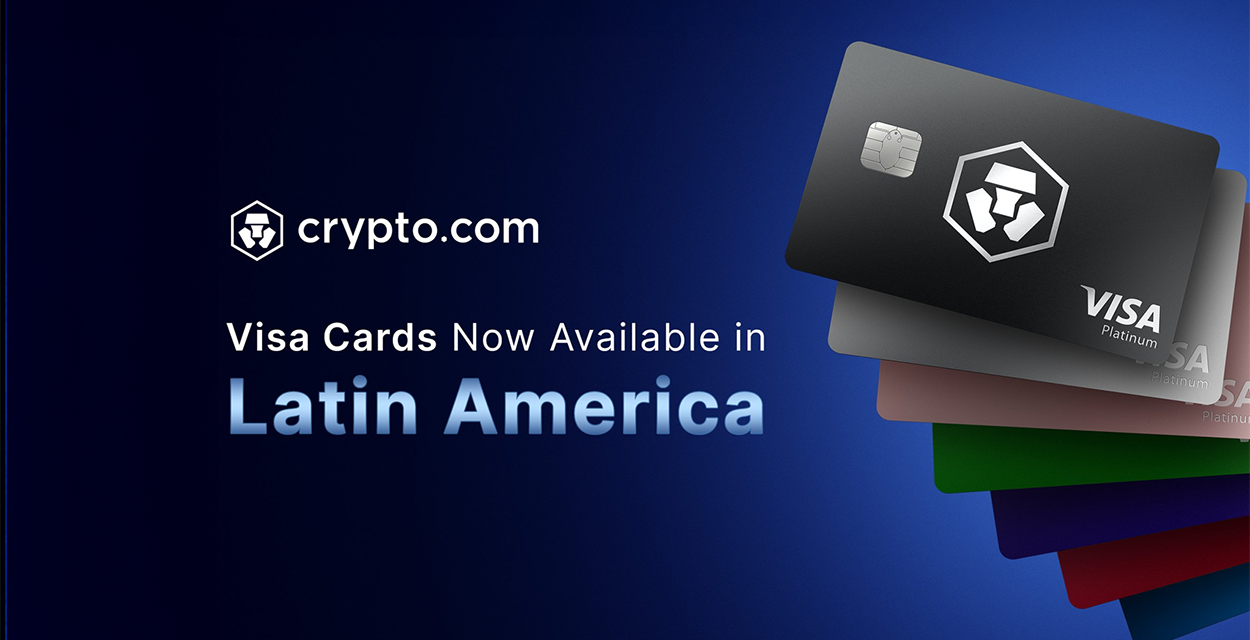 Lanzamiento de la Tarjeta Visa de Crypto.com en América Latina
