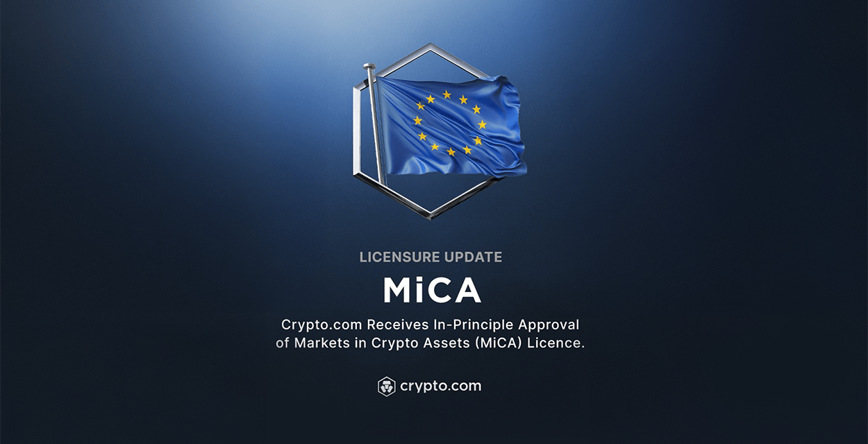 Crypto.com logra aprobación de licencia MiCA en la UE