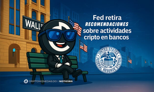 La Fed elimina orientaciones para bancos sobre criptoactivos