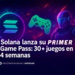 Solana lanza su primer Game Pass: 30+ juegos en 4 semanas
