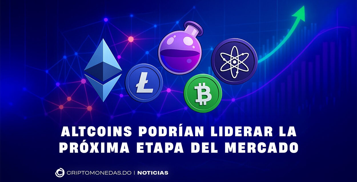 Altcoins podrían liderar la próxima etapa del mercado