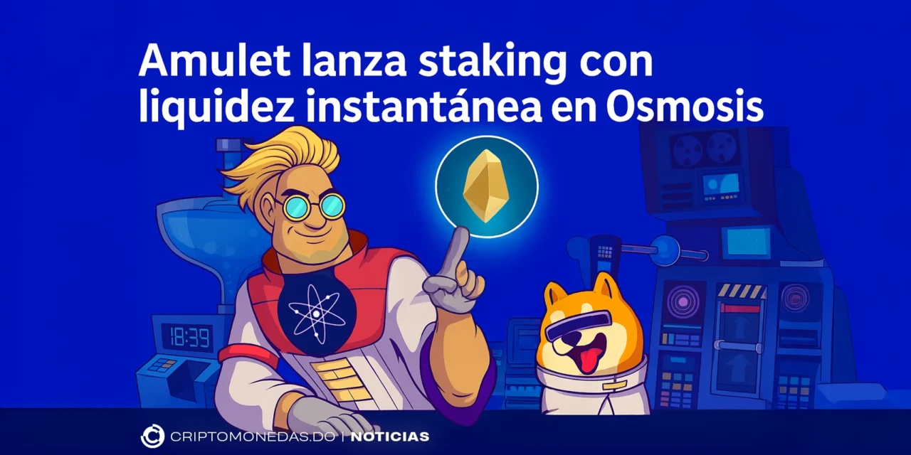 Amulet lanza staking con liquidez instantánea en Osmosis