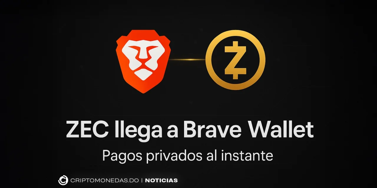 Zcash se integra a Brave Wallet con pagos privados