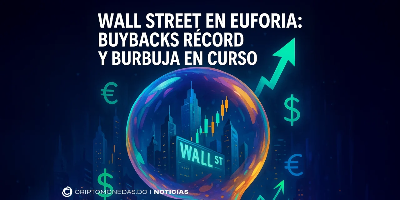 Wall Street en euforia: buybacks récord y burbuja en curso