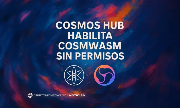 Cosmos Hub habilita CosmWasm sin permisos